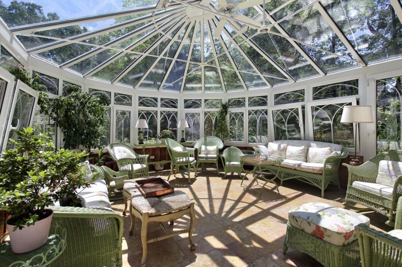 Sunroom with Scenic View